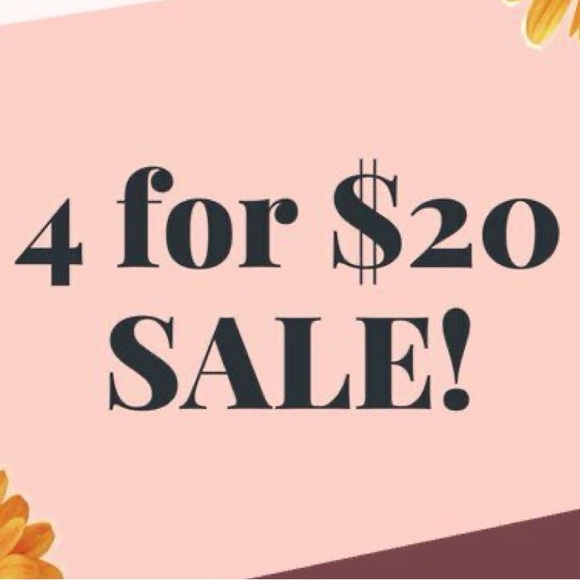 Other - Bundle 4 for $20 Sale 🤍